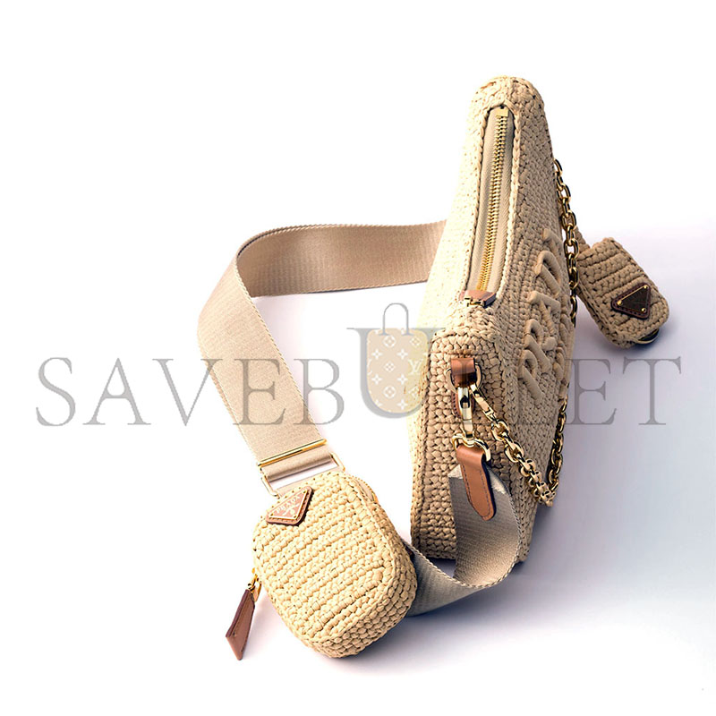 PRADA RE-EDITION 2005 CROCHET BAG 1BH204 (22*18*6cm)